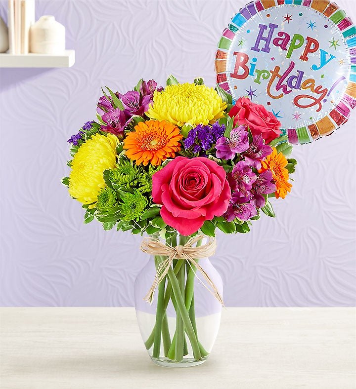 Fields of Europe® Celebration with Birthday Balloon